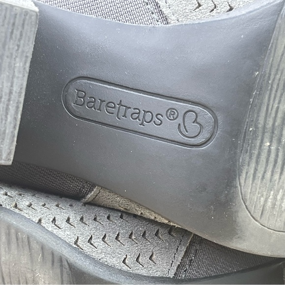 BareTraps Womens Neima Gunmetal Gray Booties 8 - Picture 7 of 7